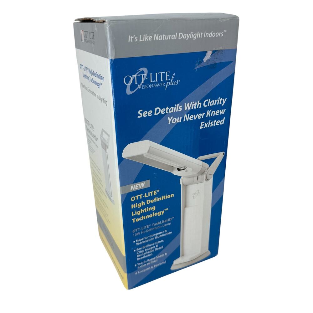 OttLite Tasklite HD with Swivel Base High‎ Definition Workstation Illumination